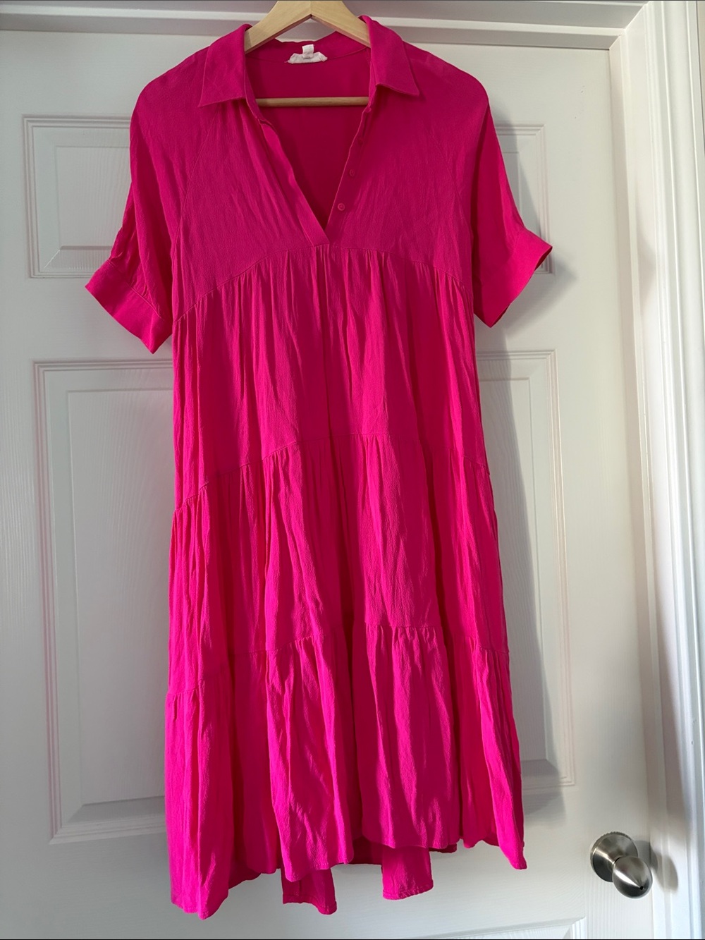 a loves a girls Bold Pink Dress - XL